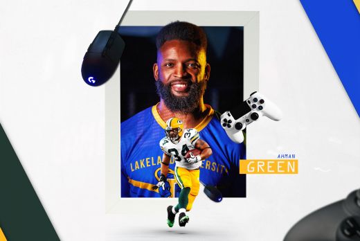 Ahman Green has transitioned from running the football to running an esports team at Lakeland University