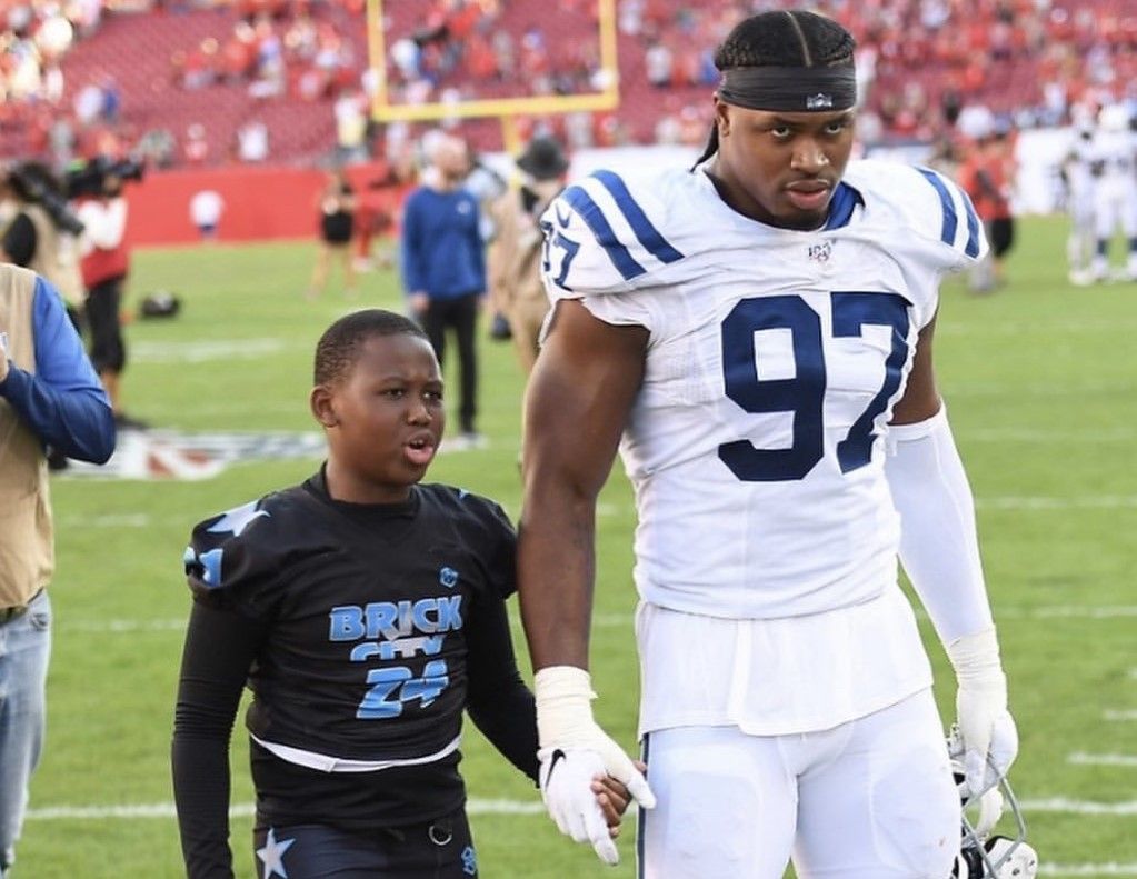 Colts’ Al-Quadin Muhammad Aims to Get People Treatment They Need