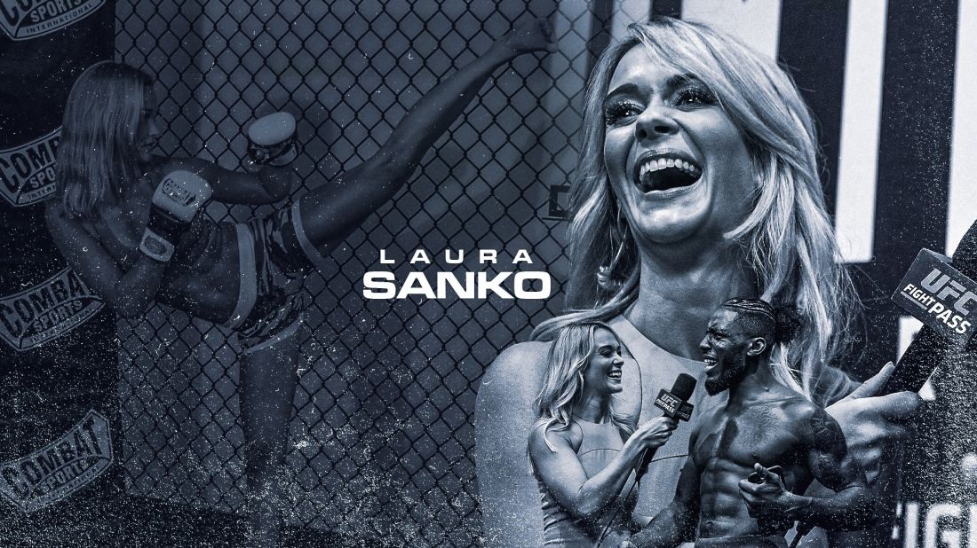 Laura Sanko has undeniably earned her spot as UFC announcer