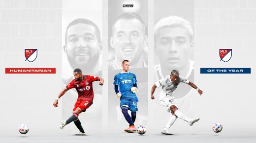 Trio of MLS players in running for Humanitarian of Year Award