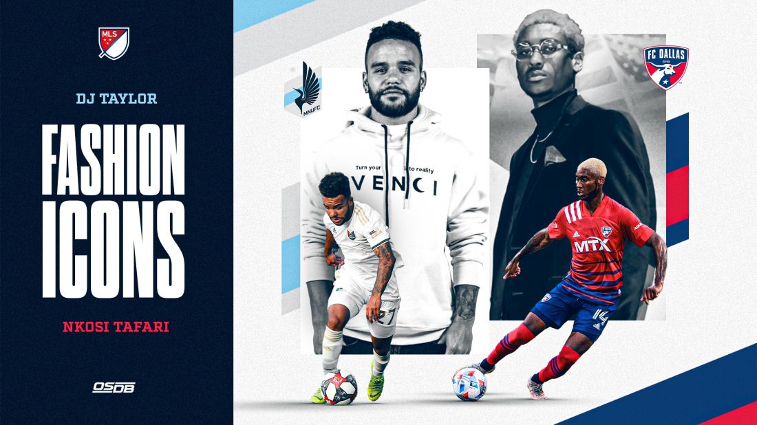 MLS players have designs on career in fashion