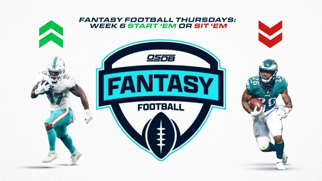 nfl week 6 fantasy picks